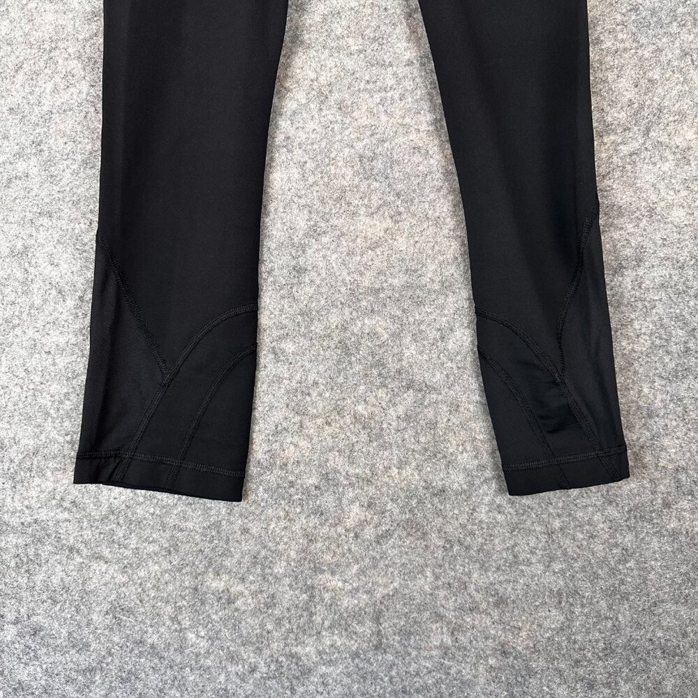 Lululemon Cropped Black Performance Leggings Wome… - image 3
